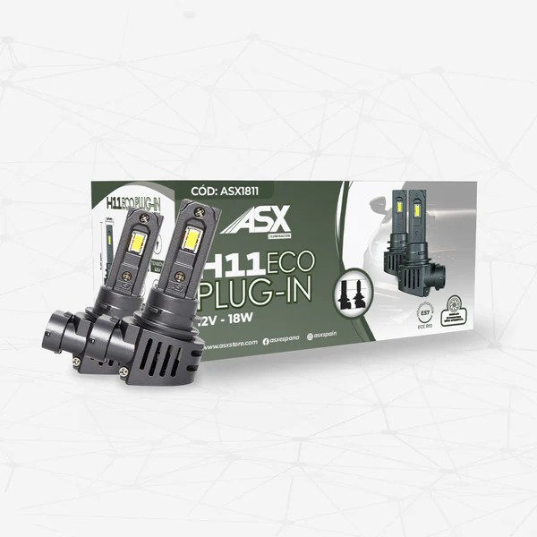 Bombillas faro delantero ECO LIGHT PLUG IN H11 12V