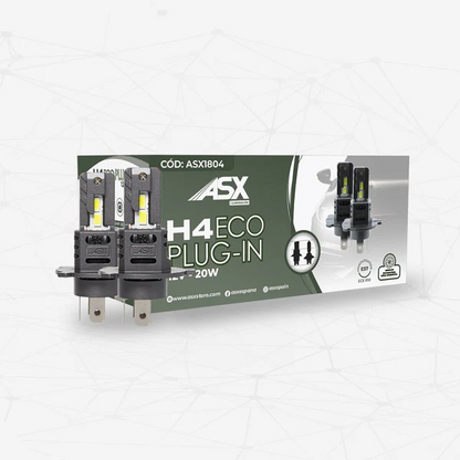 Bombillas faro delantero ECO LIGHT PLUG IN H4 12V