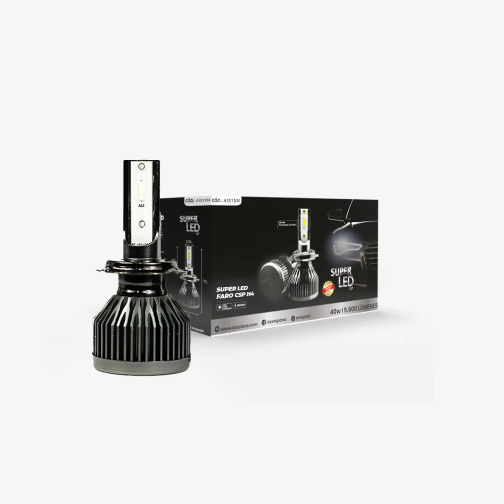 Kit Bombilla LED SUPER LED H4